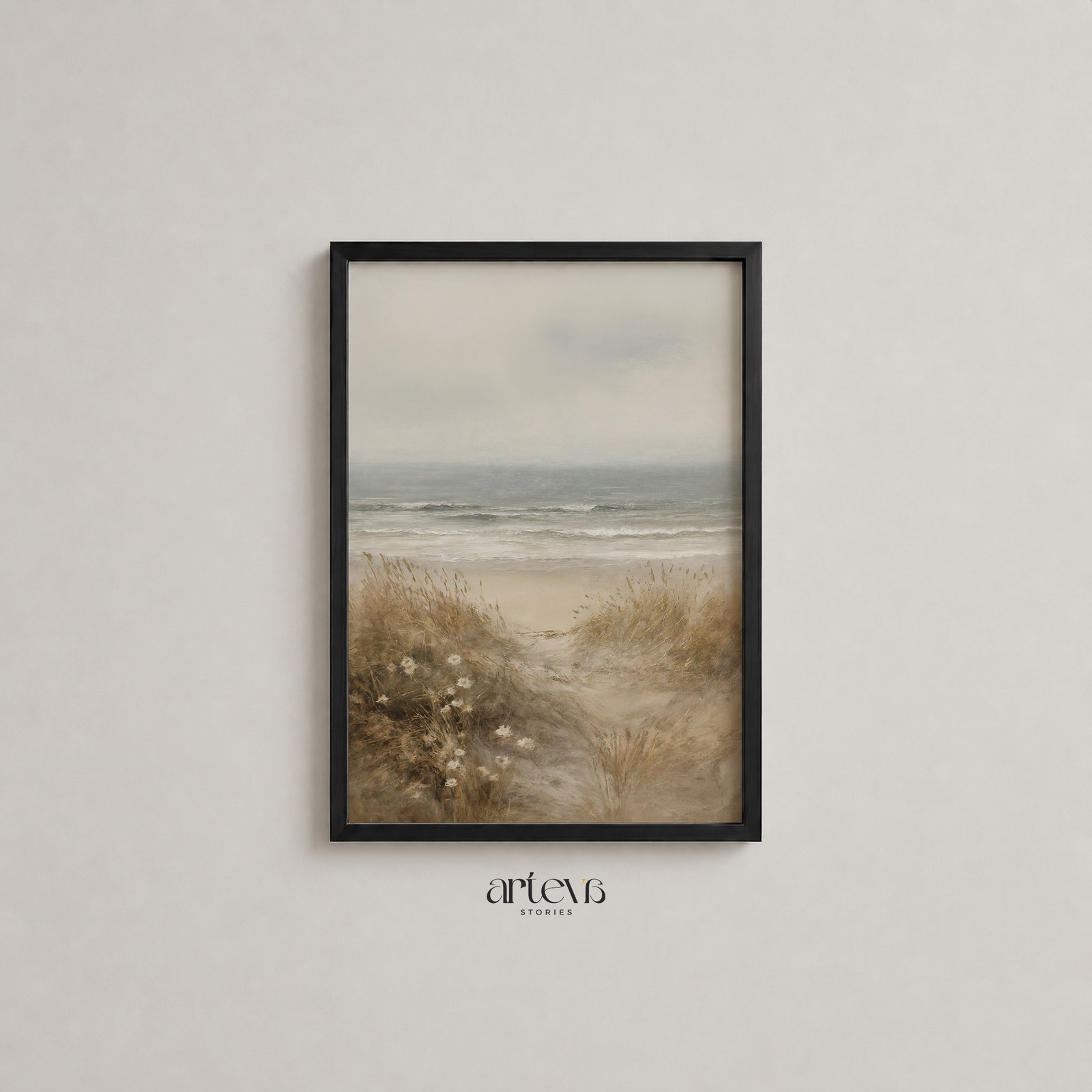 Dune Pathway to Sea - Vintage Coastal - Gambar 2