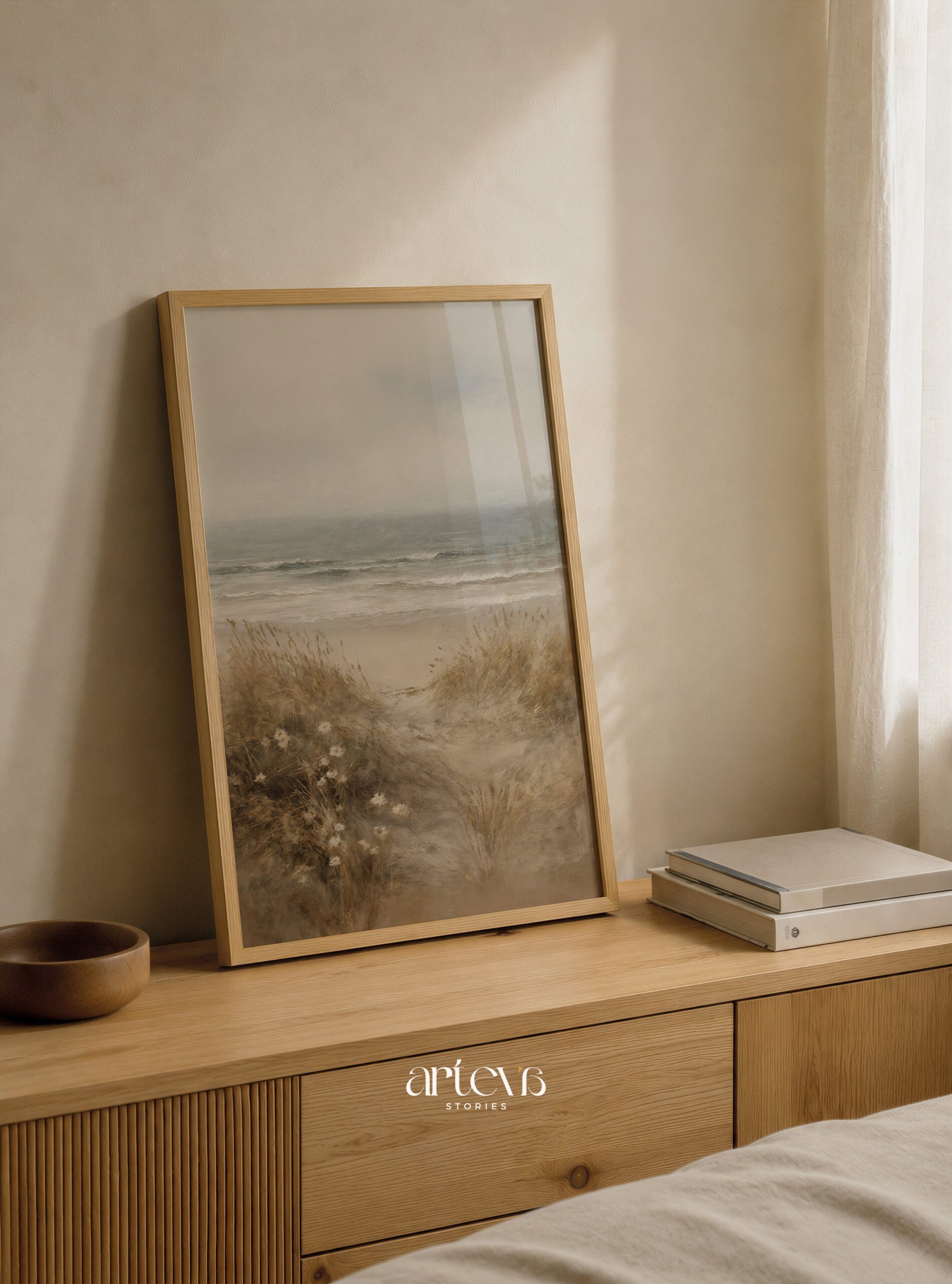 Dune Pathway to Sea - Vintage Coastal - Gambar 7