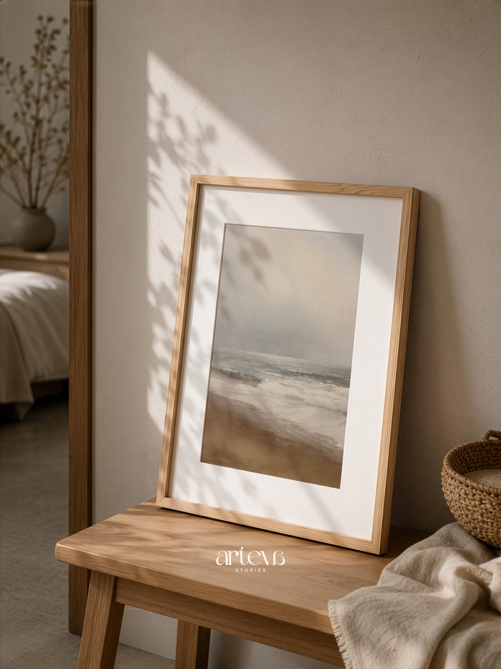Shoreline Silence - Vintage Coastal - Gambar 10