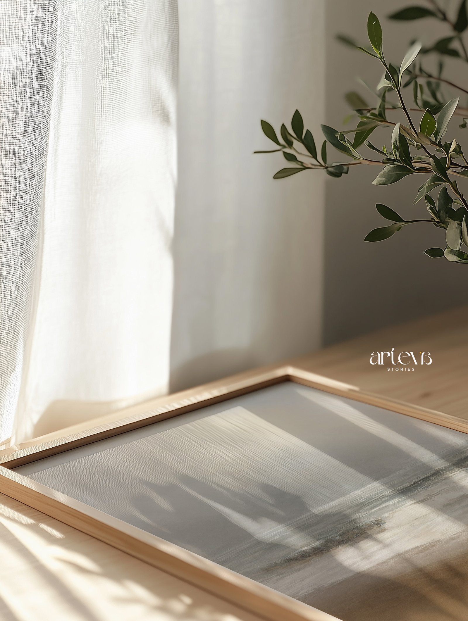 Shoreline Silence - Vintage Coastal - Gambar 11