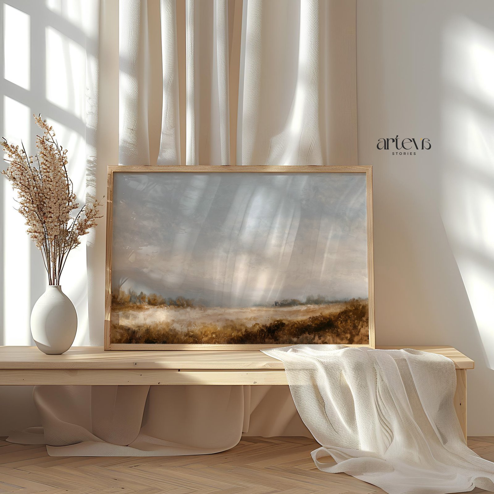 Whispers of Autumn Haze- Earth & Fields Series - Gambar 3