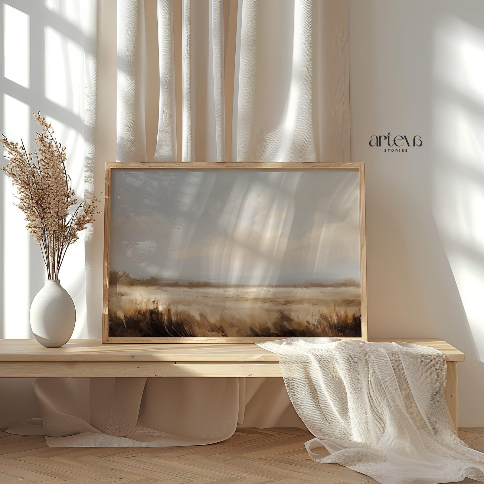 Muted Earth Awakening - Earth & Fields Series - Gambar 5