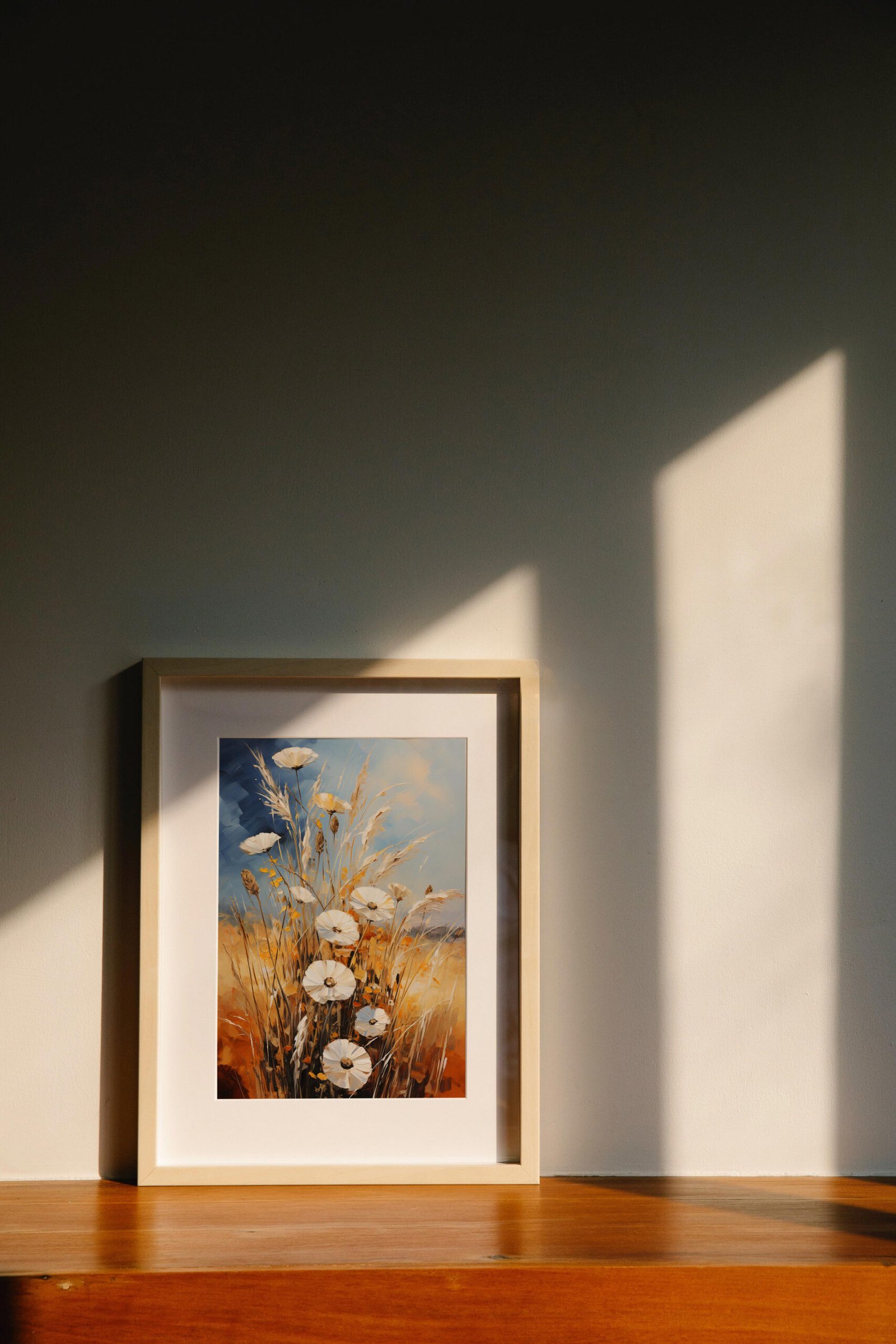 The Golden Palette – Warm Botanical Wall Art - Gambar 4