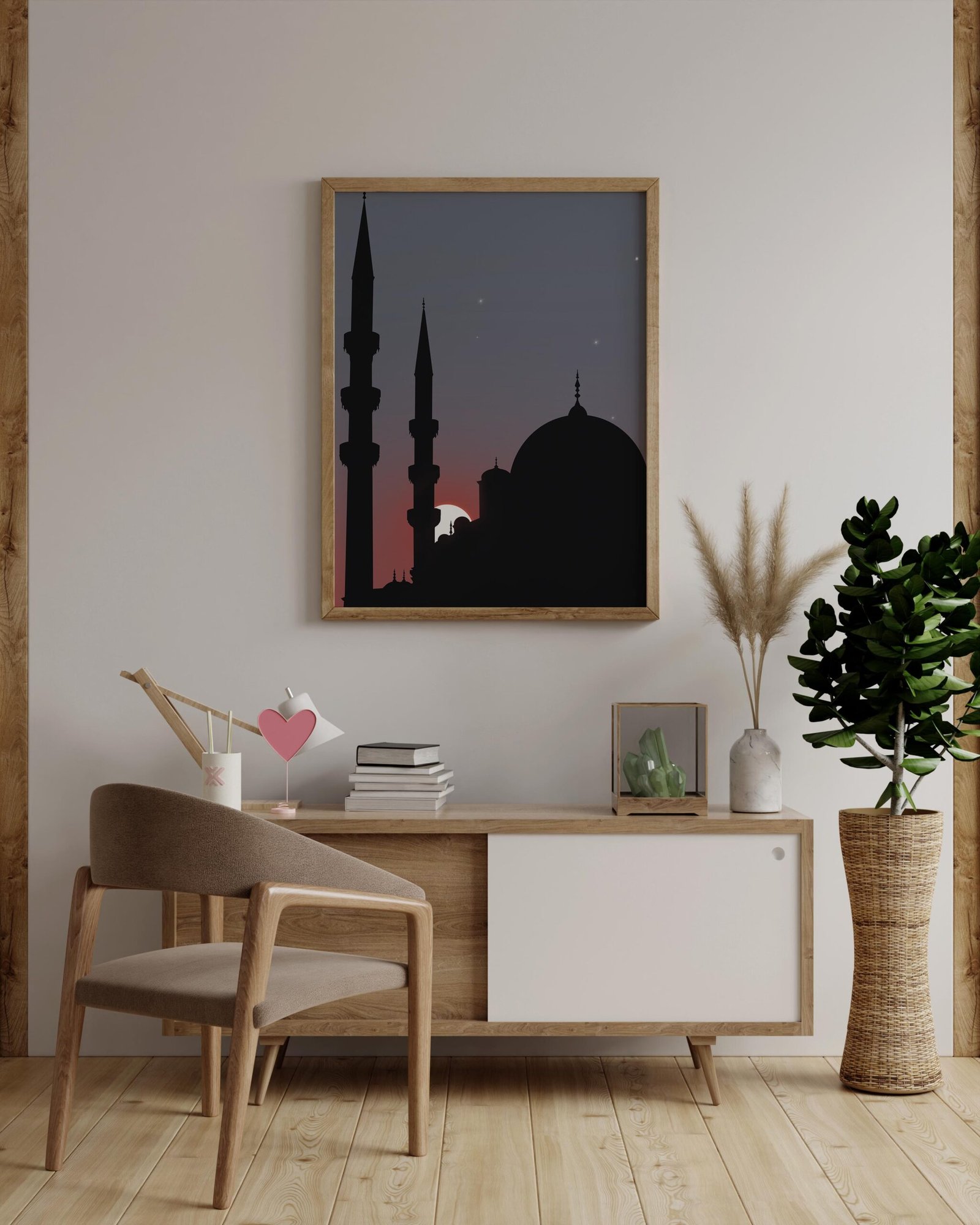 Silhouette of Turkey Mosque - Gambar 7