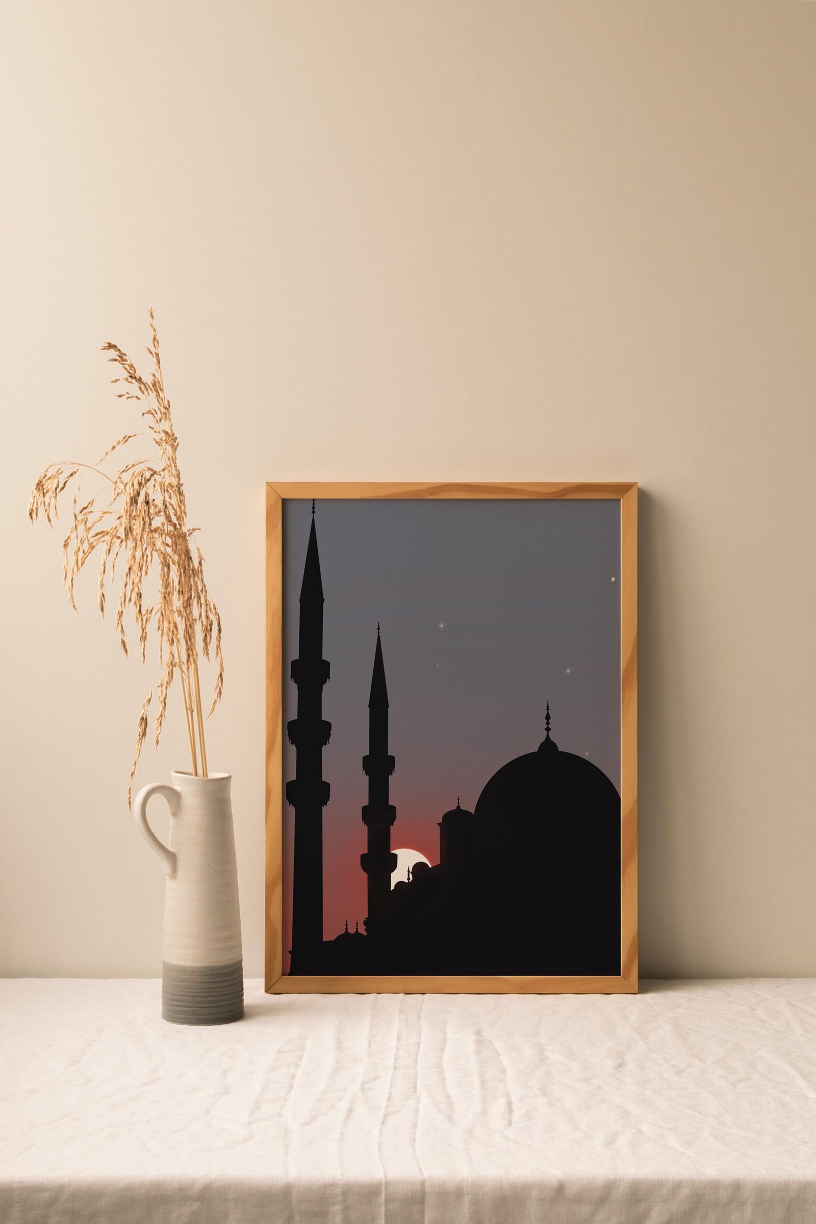 Silhouette of Turkey Mosque - Gambar 6