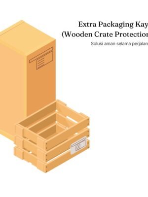 Extra Packaging Kayu - Wooden Crate Protection