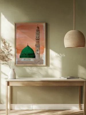 Abstract Nabawi - Madinah Wall Art