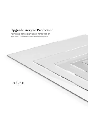 Add-on Acrylic Protection Tambahan untuk Wall Art Frame