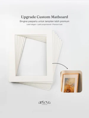 Add-on Upgrade Matboard Tambahan untuk Wall Art Frame