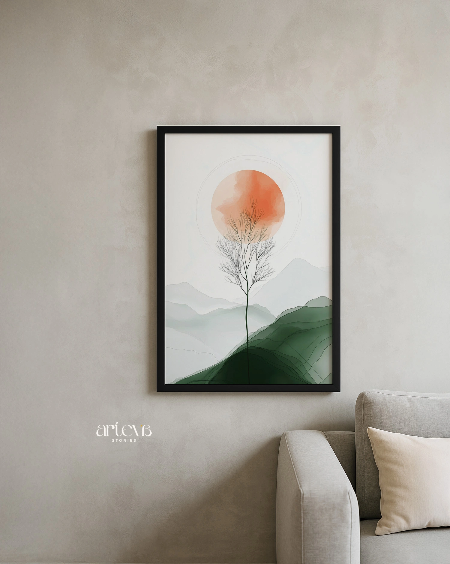 Radiant Sunrise - Abstract Nature Series - Gambar 10