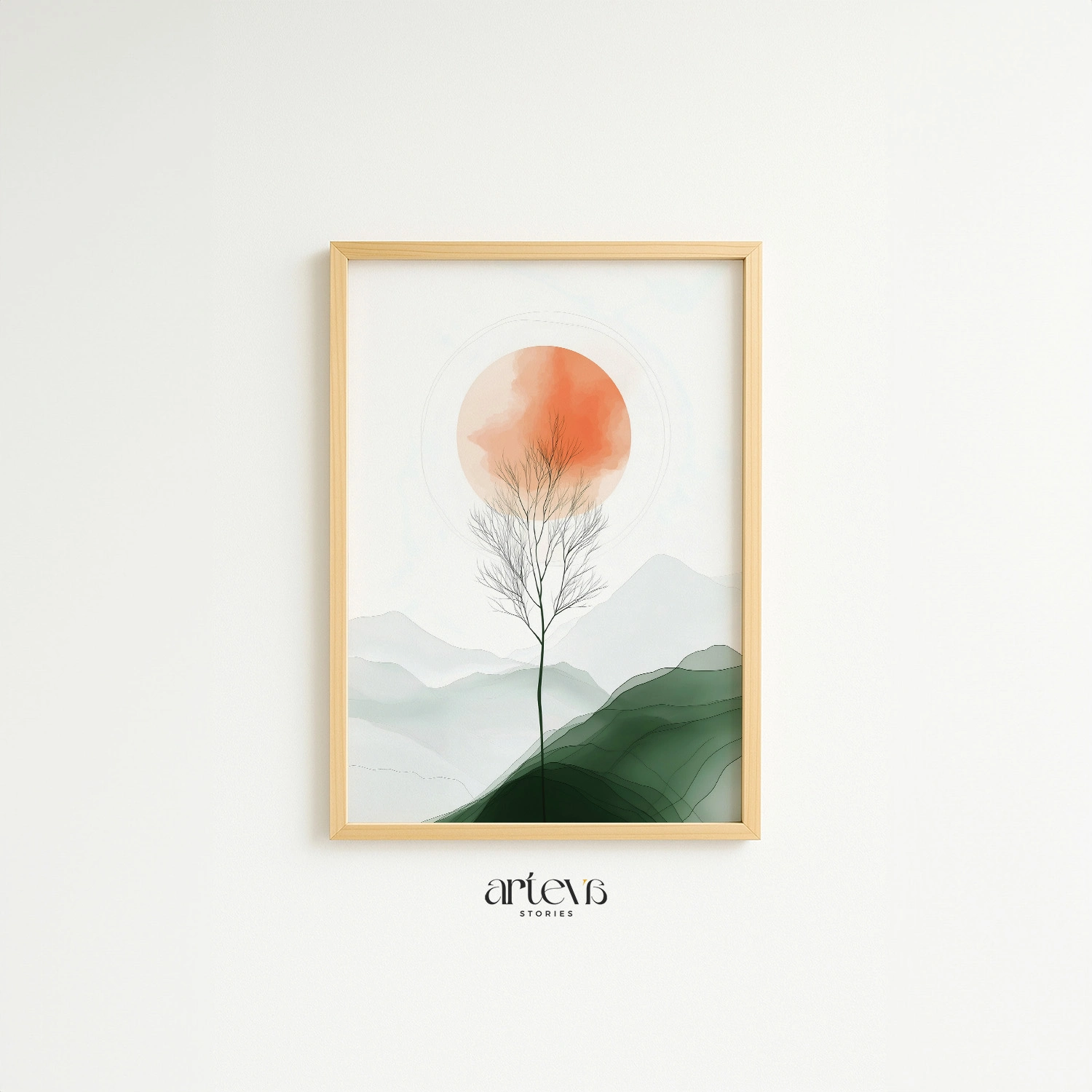 Radiant Sunrise - Abstract Nature Series - Gambar 11