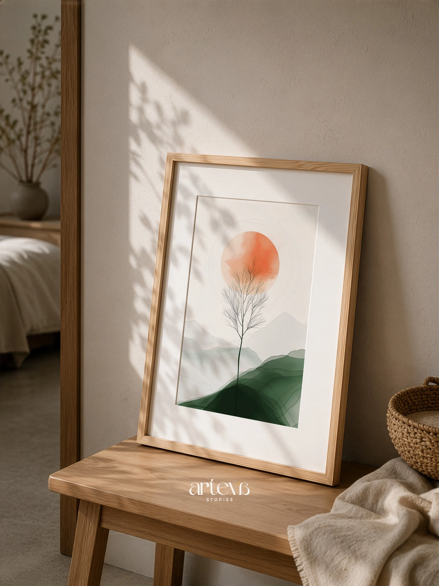 Radiant Sunrise - Abstract Nature Series - Gambar 5